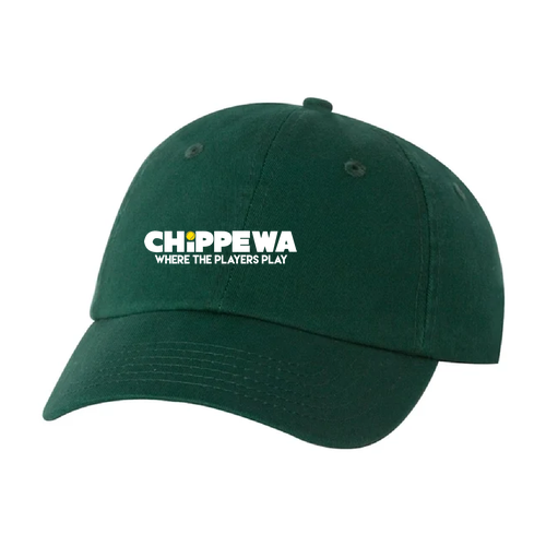 Valucap Bio-Washed Unstructured Hat -- Forest Green