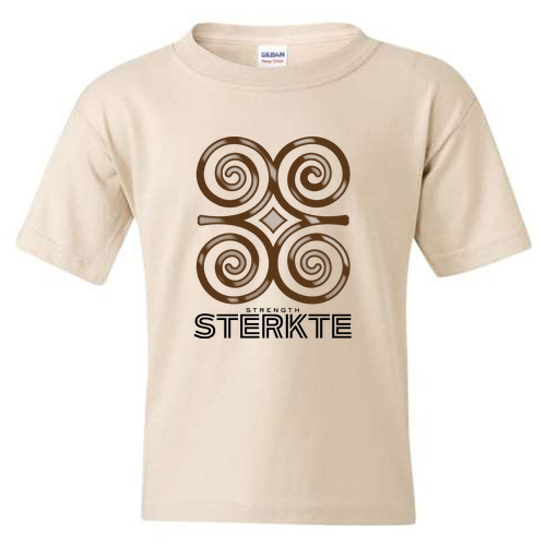 Sterkte Youth Tee -- Sand