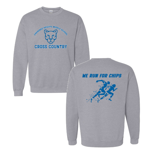 Gildan Heavy Blend Crew Neck Sweatshirt -- Sport Grey