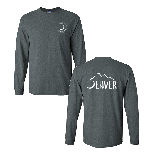 Gildan Ultra Cotton Longsleeve Basic T-Shirt -- Dark Heather