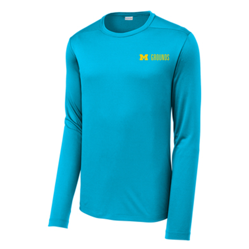 Sport-Tek  Posi-UV Pro Long Sleeve Tee -- Sapphire, $16