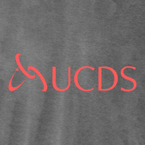 Coral Print Bella Canvas Unisex Full-Zip Hooded Sweatshirt -- Dark Grey Heather