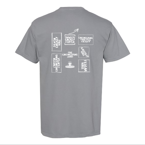 Comfort Colors Short Sleeve Pocket Tee -- Granite
