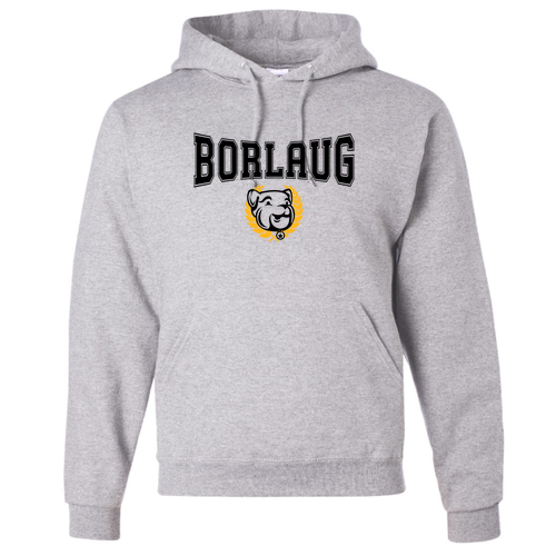 Jerzees 8 oz 50/50 Nublend Adult Hooded Sweatshirt -- Ash