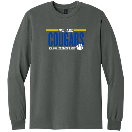Adult Cougars Long Sleeve Tee