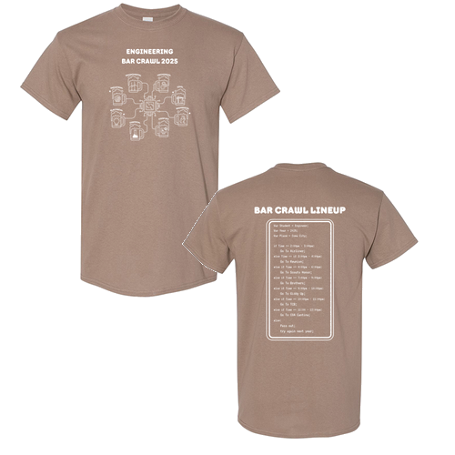 Gildan Heavy Cotton Basic T-Shirt -- Brown Savana