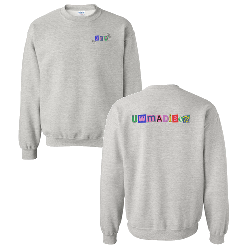 Gildan Heavy Blend Crew Neck Sweatshirt -- Ash