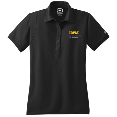 Embroidered Ogio Jewel Polo -- Blacktop