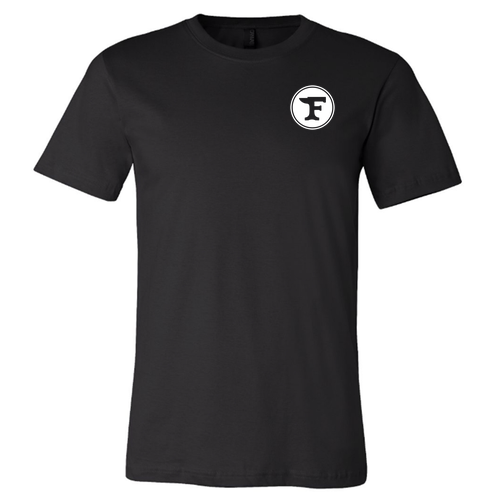 Forge25 Unisex Jersey T-Shirt -- Black