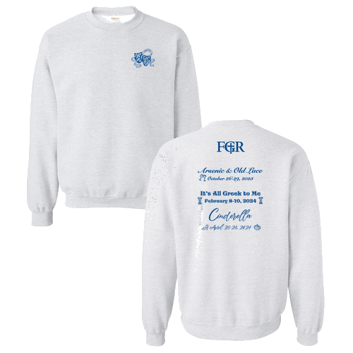 Mens/Unisex Gildan Heavy Blend Crewneck Sweatshirt -- Ash