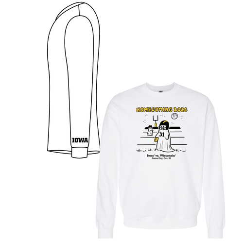 Gildan Adult Softstyle Fleece Crew Sweatshirt -- White