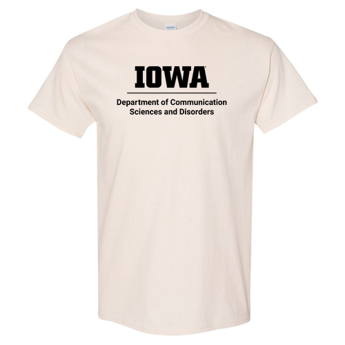 Iowa Lockup Gildan Heavy Cotton Basic T-Shirt -- Natural