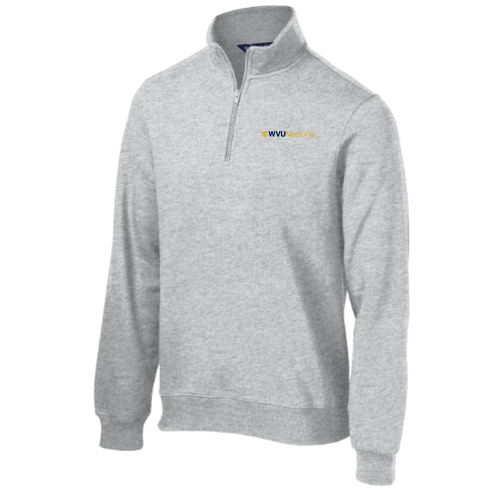 Sport Tek Quarter Zip Sweatshirt -- Athletic Heather