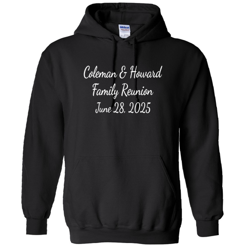 Gildan Heavy Blend Hooded Sweatshirt -- Black