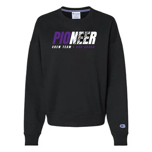 Women's Crewneck Sweatshirt -- Black
