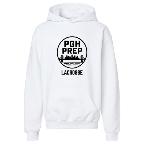 Youth Softstyle Midweight Fleece Hooded Sweatshirt -- White