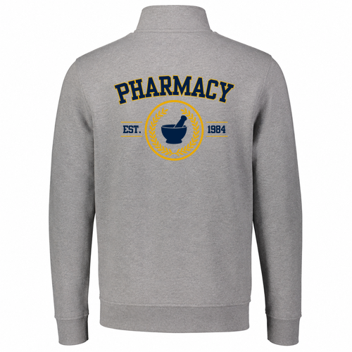 Augusta 60/40 Fleece Pullover -- Charcoal Heather