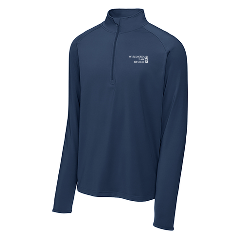 Sport Tek Sport Wick Stretch Half Zip Pullover -- True Navy