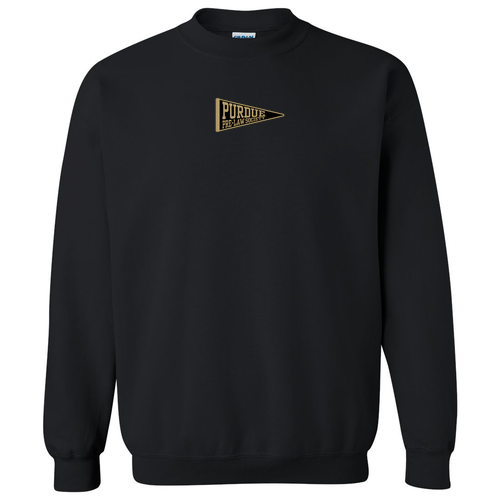 Gildan Embroidered Crew Neck Sweatshirt -- Black
