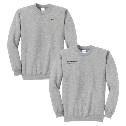 Port and Company Classic Crewneck Sweatshirt -- Athletic Heather