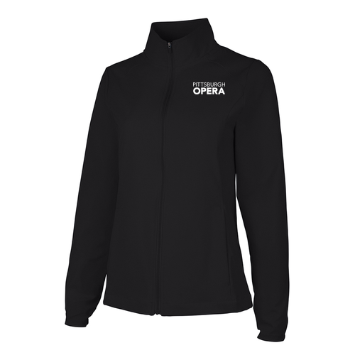 Charles River Apparel  Women's Lexington Stretch Full Zip Jacket -- Black