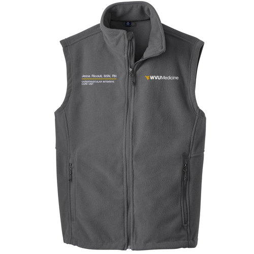 Port Authority Value Fleece Vest -- Iron Grey