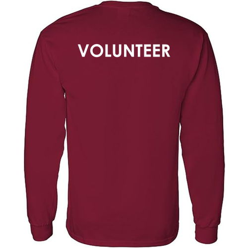 Gildan Heavy Cotton Longsleeve Basic T-Shirt -- Cardinal