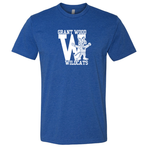 Next Level Mens CVC Crew -- Royal