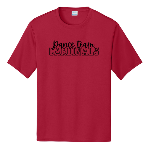 Port and Company Essential Performance Tee -- Red
