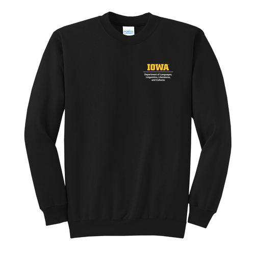 Port and Company Classic Crewneck Sweatshirt -- Jet Black