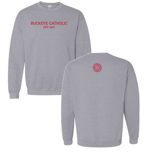 Gildan Heavy Blend Crew Neck Sweatshirt -- Sport Grey