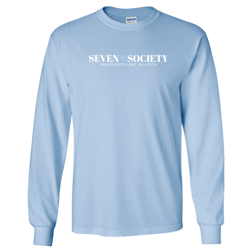 Gildan Ultra Cotton Longsleeve Basic T-Shirt -- Light Blue
