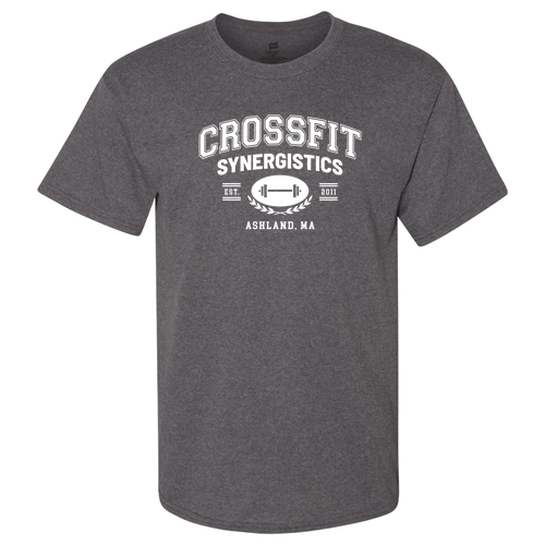 Hanes Essential ComfortSoft Short Sleeve Tee -- Charcoal Heather