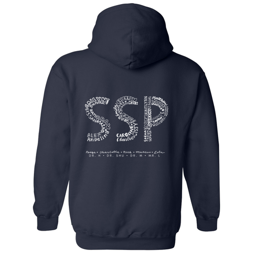 Gildan Heavy Blend Hooded Sweatshirt -- Navy