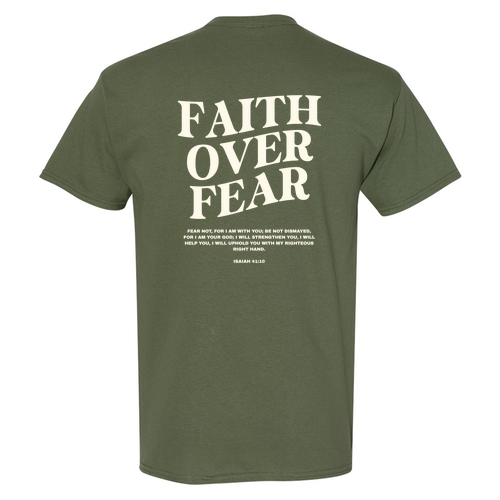 Gildan Heavy Cotton Basic T-Shirt -- Military Green