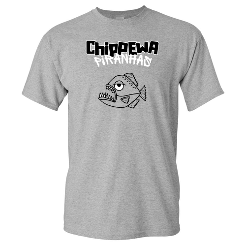Mens/Unisex Gildan Heavy Cotton Basic T-Shirt -- Sport Grey