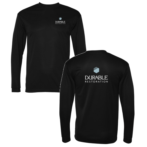 Sport-Tek  Posi-UV Pro Long Sleeve Tee -- Black