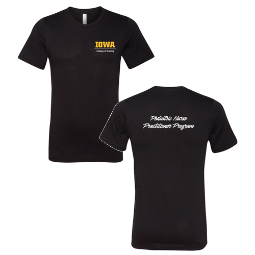 Pediatric Nurse Practitioner Bella Canvas Unisex Heather CVC T-Shirt -- Solid Black Blend