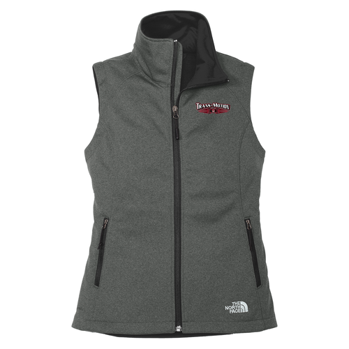 The North Face Ladies Ridgewall Soft Shell Vest -- Dark Grey Heather