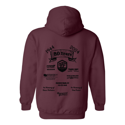 Gildan Heavy Blend Hooded Sweatshirt -- Maroon