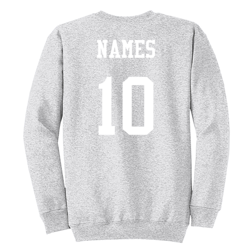 Port and Company Classic Crewneck Sweatshirt -- Ash