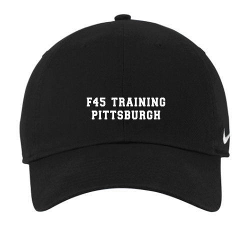 Nike Heritage Cotton Twill Cap -- Black