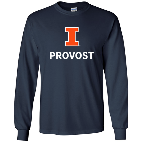 Gildan Ultra Cotton Longsleeve Basic T-Shirt -- Navy