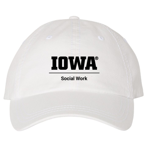 Embroidered Valucap Pigment-Dyed Cap -- White