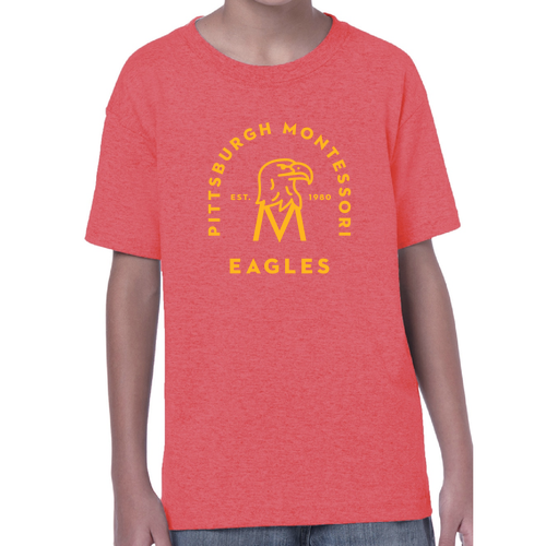 Gildan Heavy Cotton Basic Youth T-Shirt -- Heather Red