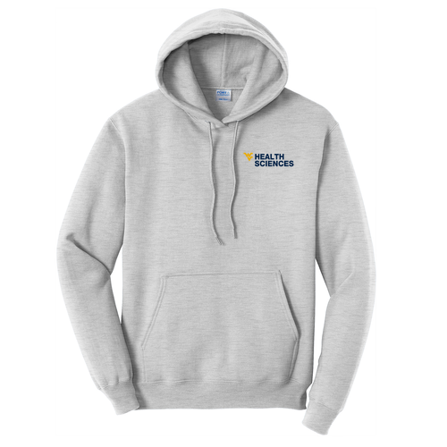 Port and Company Core Fleece Pullover Hooded Sweatshirt -- Ash