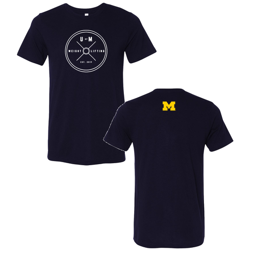 Mens/Unisex Bella Canvas Triblend Short Sleeve T-Shirt -- Solid Navy