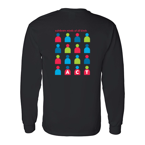 Gildan Heavy Cotton Longsleeve Basic T-Shirt -- Black