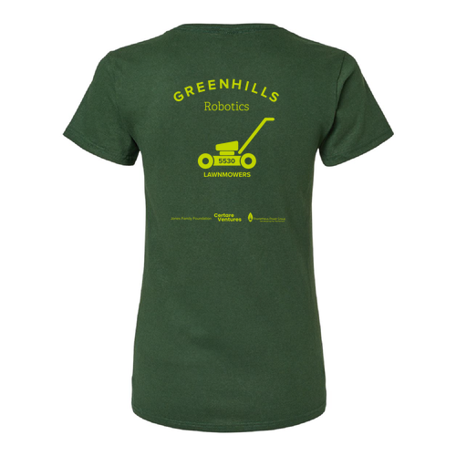 Ladies Gildan Heavy Cotton T-Shirt -- Forest Green