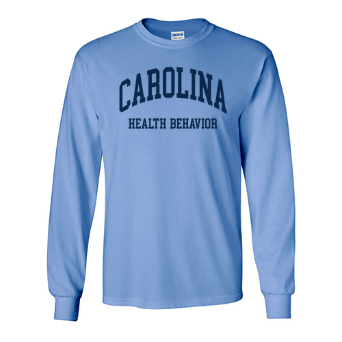 Gildan Ultra Cotton Longsleeve Basic T-Shirt -- Carolina Blue